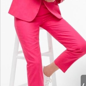 J.Crew Linen Pants Cropped